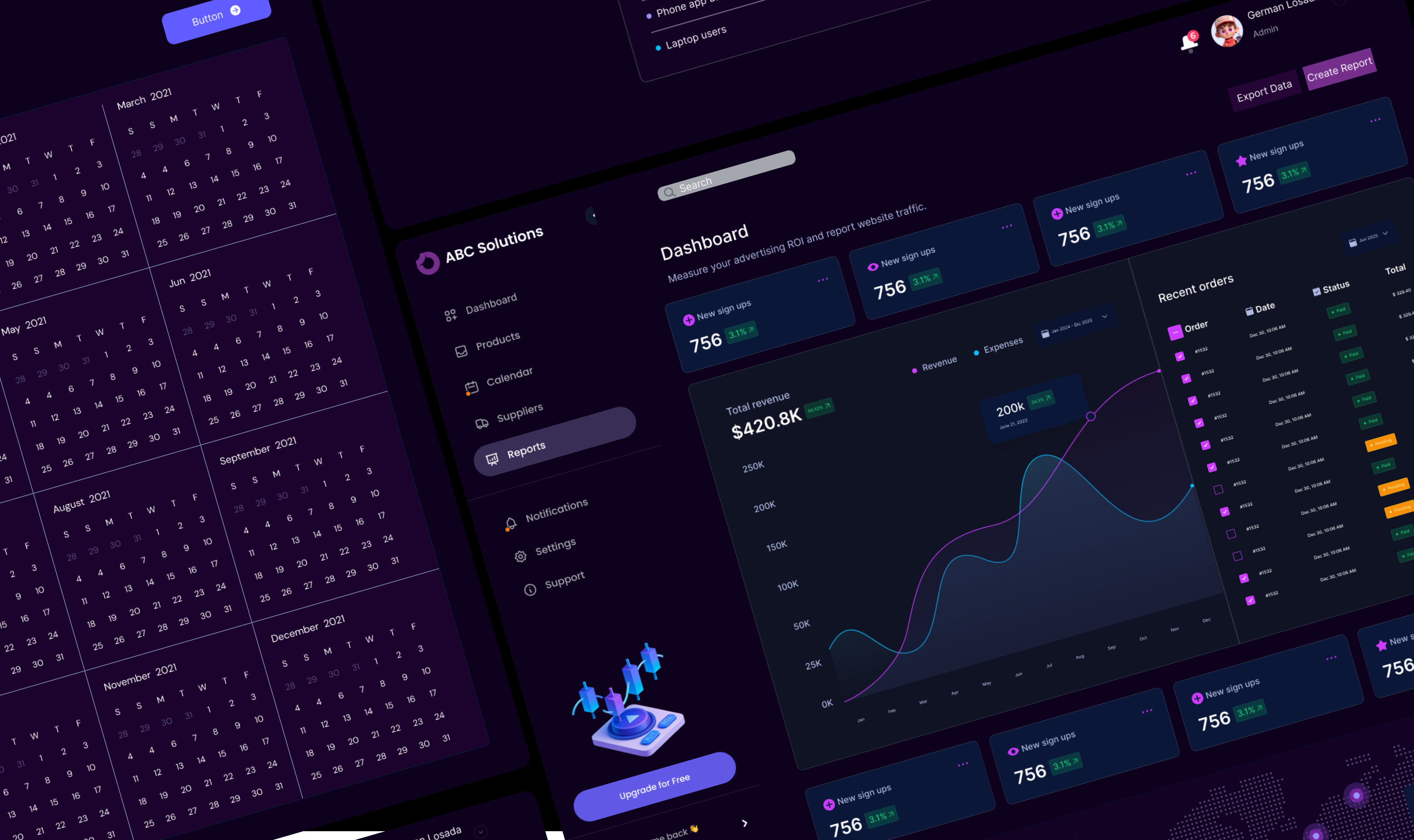 Footer background