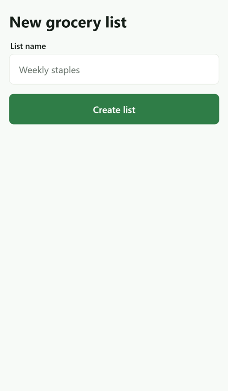Demo Smart Meal Plan list detail with 3 of 8 completed