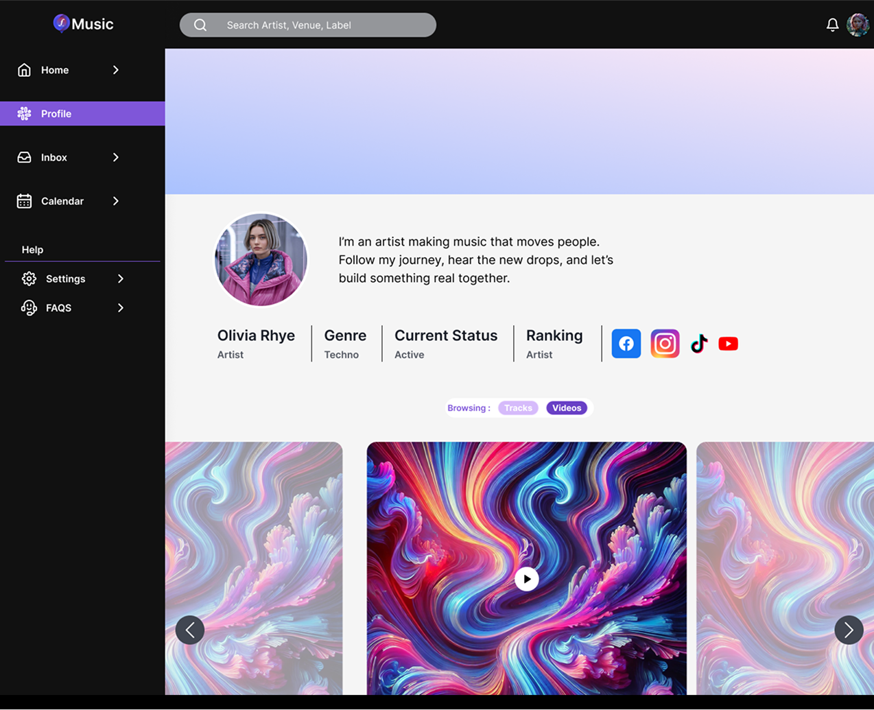 Wireframe to Hi-Fi progression