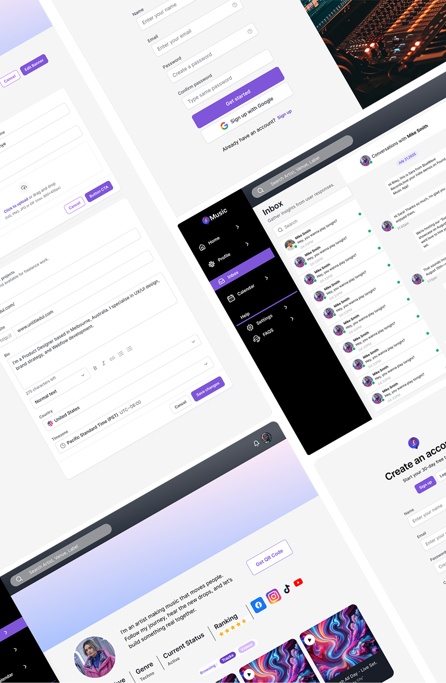 Footer background